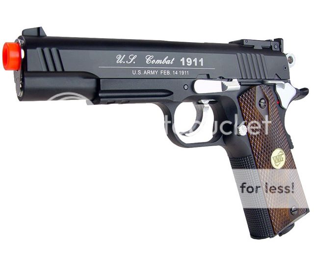 Купить Пистолет CO2 Airsoft Gun 500 FPS FULL METAL WG AIRSOFT M1911 CO2